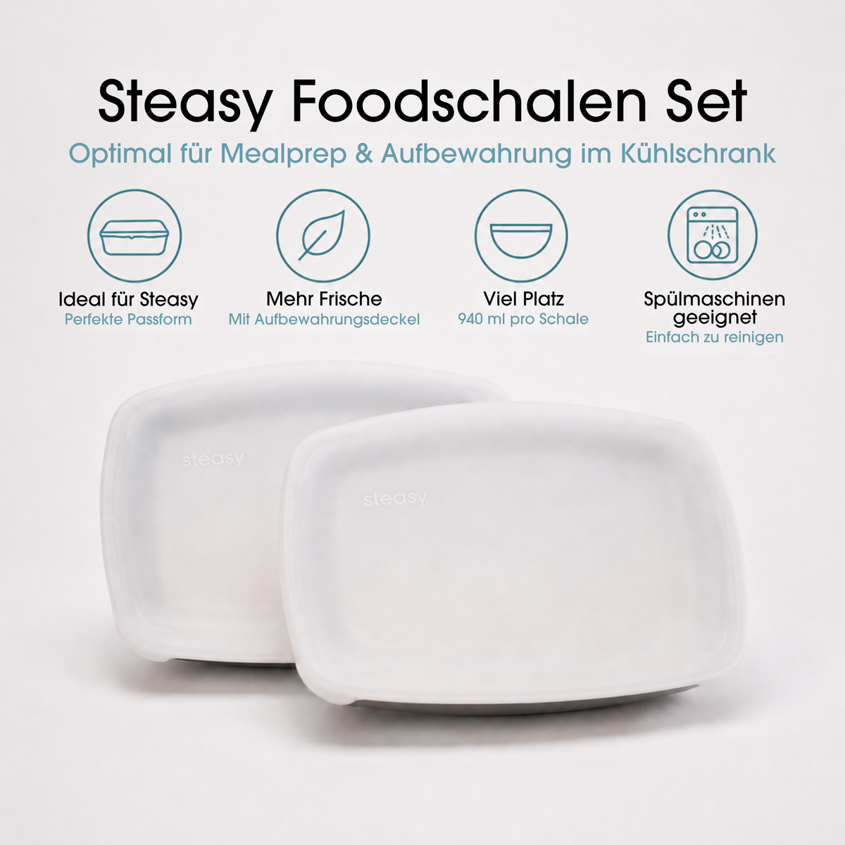 2er-Set Foodschalen