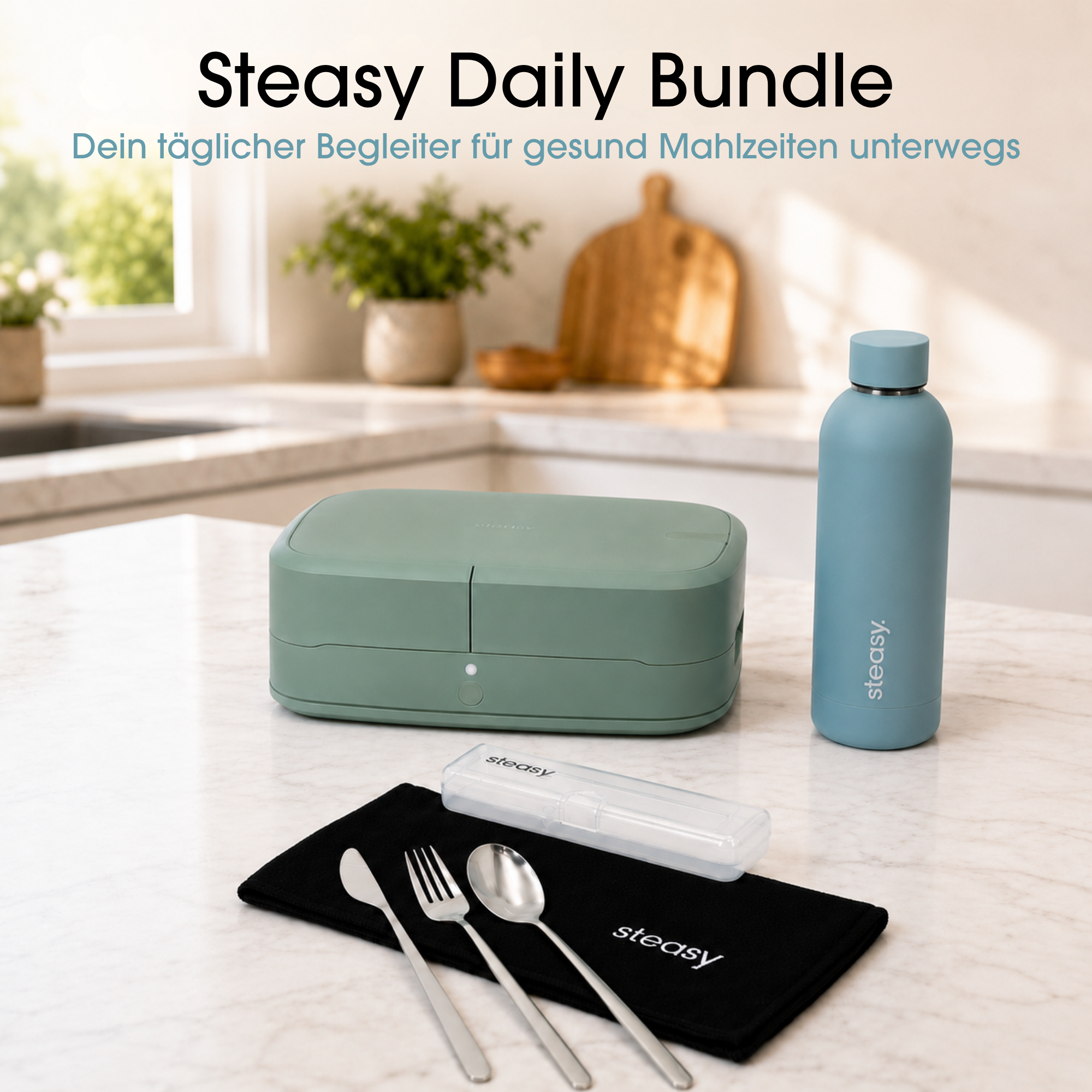 Steasy Daily Bundle in Green Pepper