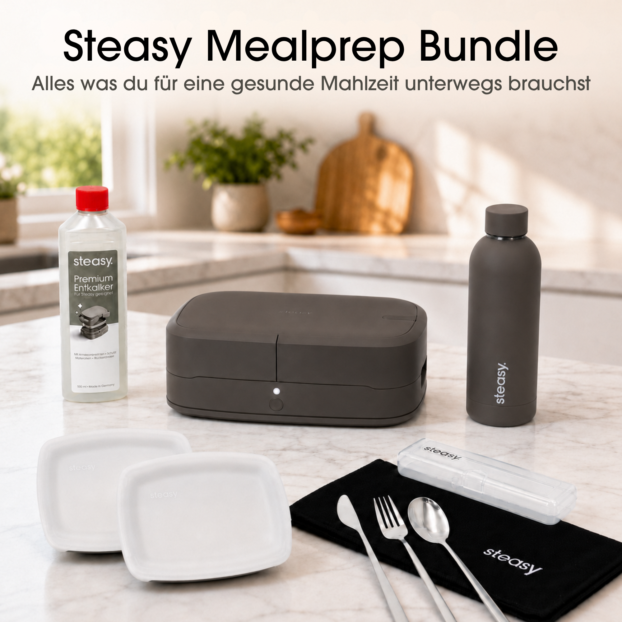 Steasy Mealprep Bundle in Lava Salt