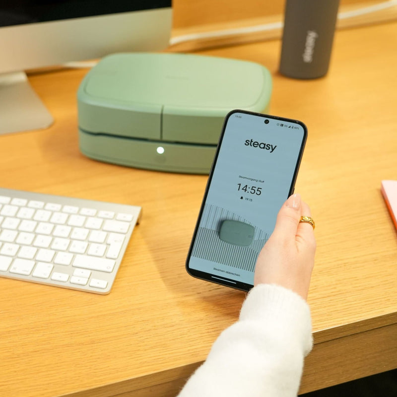 Per Taste oder App starten