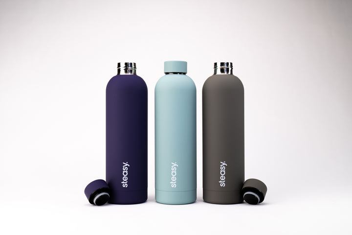Steasy Edelstahl Thermoflasche in Green Pepper
