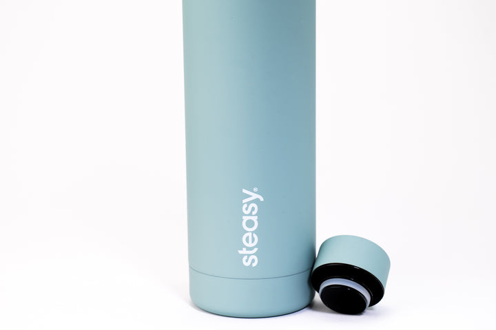 Steasy Edelstahl Thermoflasche in Green Pepper