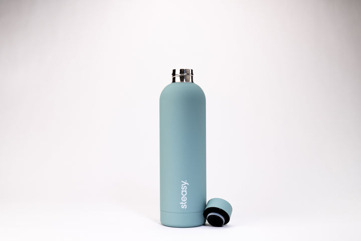 Steasy Edelstahl Thermoflasche in Green Pepper