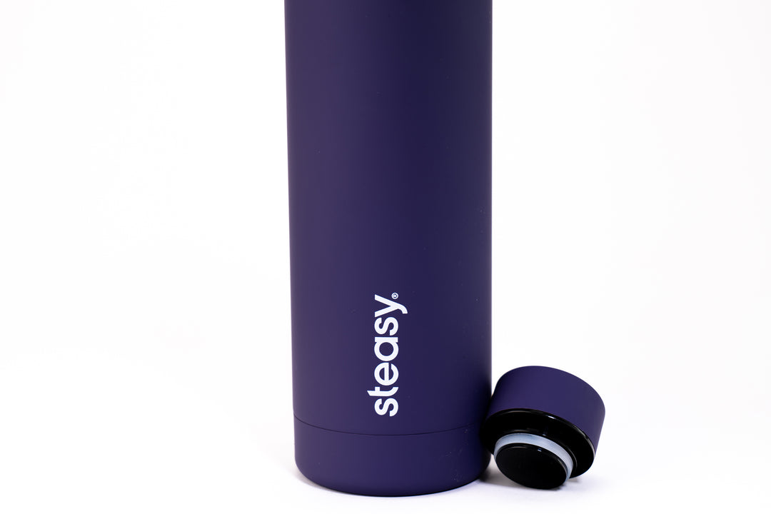 Steasy Edelstahl Thermoflasche in Purple Ginger